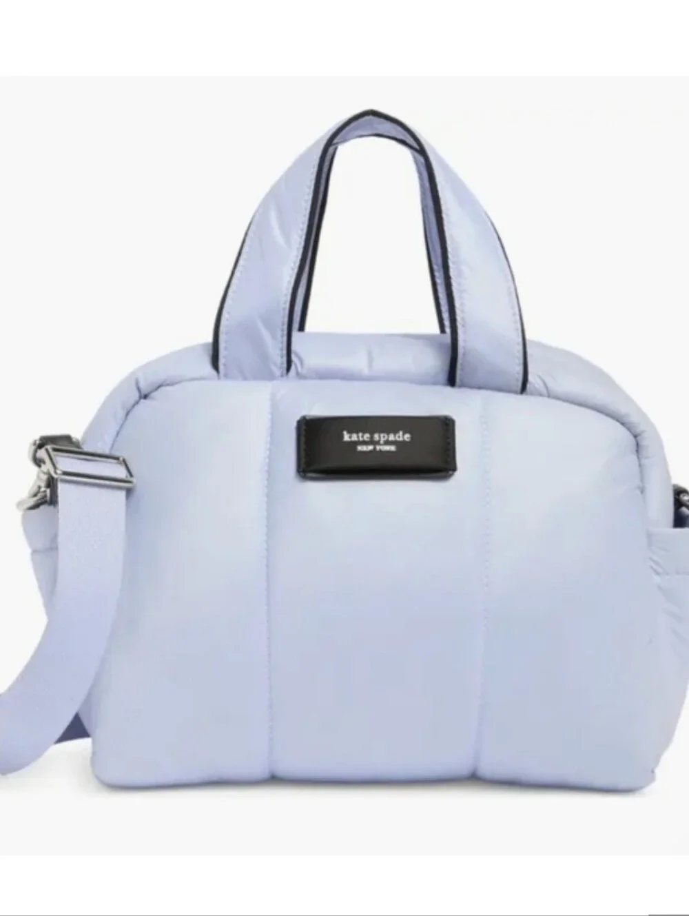 Kate Spade Puffer Crossbody In Viola Flower, NWT